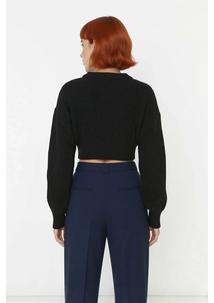 Kadın Ekru Basic Regular Kalıp Uzun Kollu Düşük Kol Triko Kazak Günlük Rahat Şıklık Için Kaliteli fiyatları