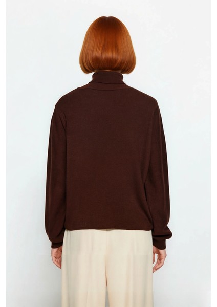 Kadın Günlük Akrilik Oversize Balıkçı Yaka Triko Kazak Konforlu ve Şık Kış Kombinleri Kaliteli fiyatları