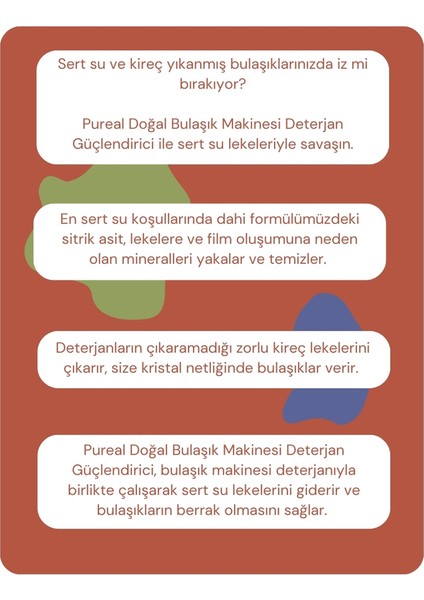 Doğal Bulaşık Makinesi Deterjan Güçlendirici fırsatları