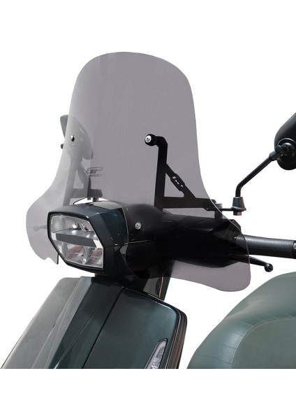 Lambretta X300 2023-2024 Uyumlu Ön Cam Füme 45 cm modelleri