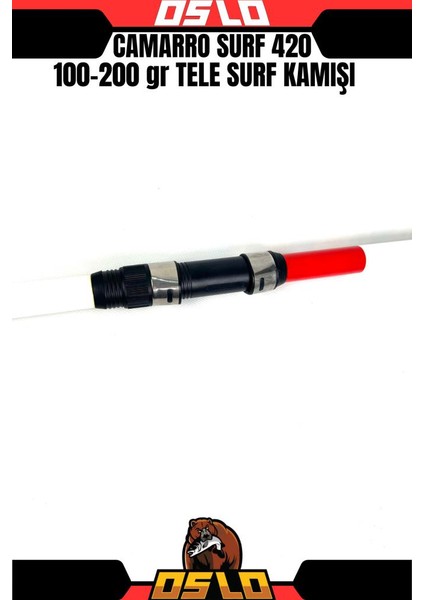Okuma Revenger Rv-65 420CM 100-200GR Oslo Camarro Surf Profesyonel Sazan Kıyı Olta Takımı Seti