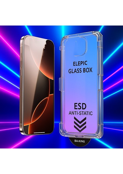 Iphone 16 Pro Max Şeffaf Kendinden Aparatlı Cam Kolay Takma 360 Tam Kaplama Ekstra Darbe Koruyucu fiyatları