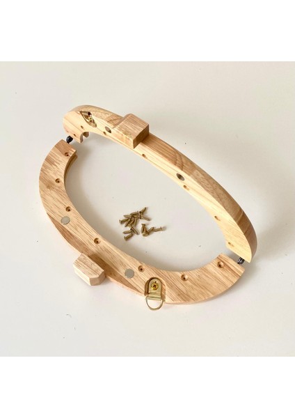 Çanta Bursu Oval Slim Açık Kahve 20 cm fiyatları