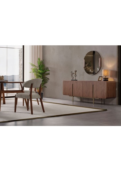 Vion Dark Yemek Odası Takımı modelleri