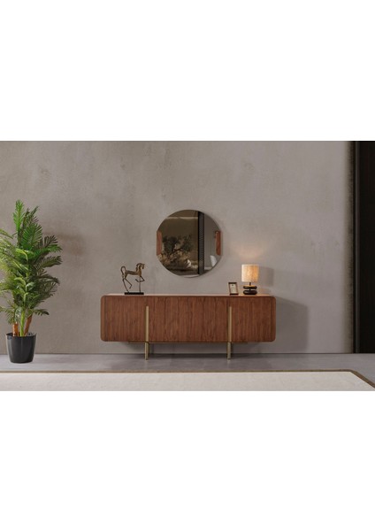 Vion Wallnut Yemek Odası Takımı modelleri