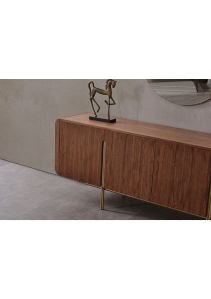 Vion Wallnut Yemek Odası Takımı fırsatları