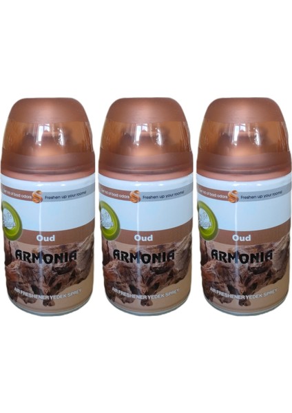 Oda Kokusu Freshmatik, Otomatik Sprey Oryantal Oud Yedek Sprey 260 ml x 3 Adet