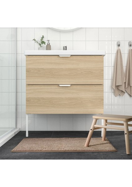 Toftbo Banyo Paspası Bej 50 x 80 Cm fırsatları