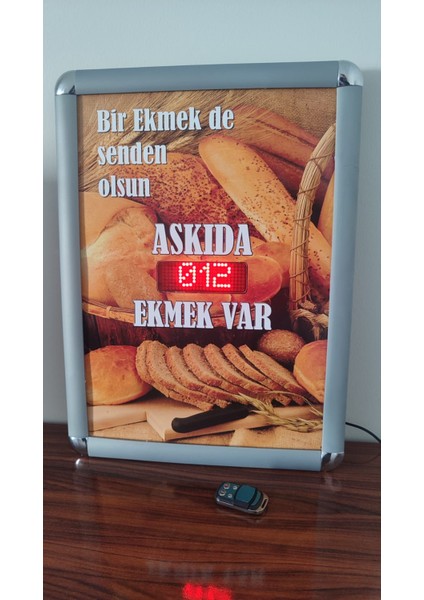 Askıda Ekmek LED Sayıcı (Uzaktan Kumandalı) fiyatları