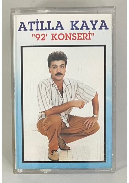 Atilla Kaya 92 Konseri Kaset (Orijinal Dönem Baskı Kaset)