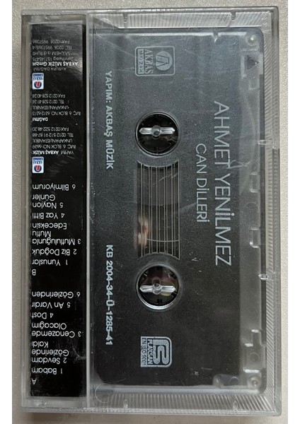 Atilla Kaya 92 Konseri Kaset (Orijinal Dönem Baskı Kaset) fiyatları