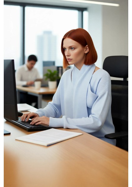 Kadın Basic Oversize Triko Kazak ve Atkı Seti Uzun Kol Şal Yaka Tasarımı Ile Kış Modası Kaliteli fırsatları