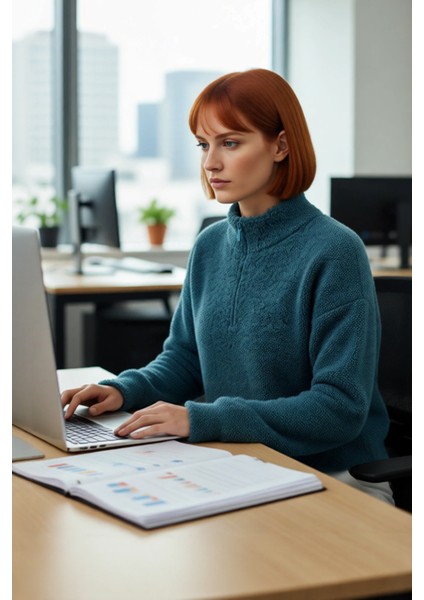 Kadınlara Özel Oversize Dokulu Standart Kol Dik Yaka Fermuarlı Triko Kazak Soğuk Günler Için fırsatları