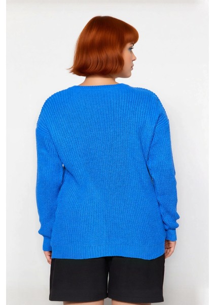 Kadın Trend Omuz Kesik Detaylı Regular Akrilik Triko Kazak Günlük Şıklığı Kış Boyunca Sunar modelleri