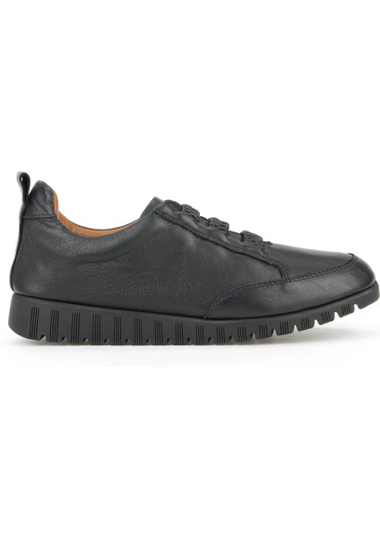 , Kadın Hakiki Deri Ayakkabı 1531050Z26144006K Siyah