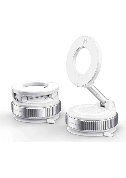 Magsafe Telefon Tutucu Tüm Yüzeylerle Uyumlu Vakumlu Sökülebilir 360 Oynar Başlıklı Üniversal Telefon Tutucu K007