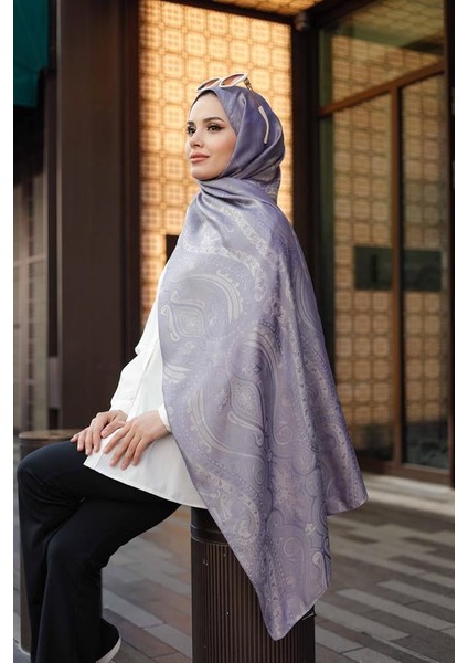 Etro Desen Premium Şal Lila modelleri