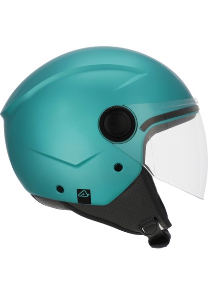 Jet Brezza Metalik Kask Turkuaz modelleri