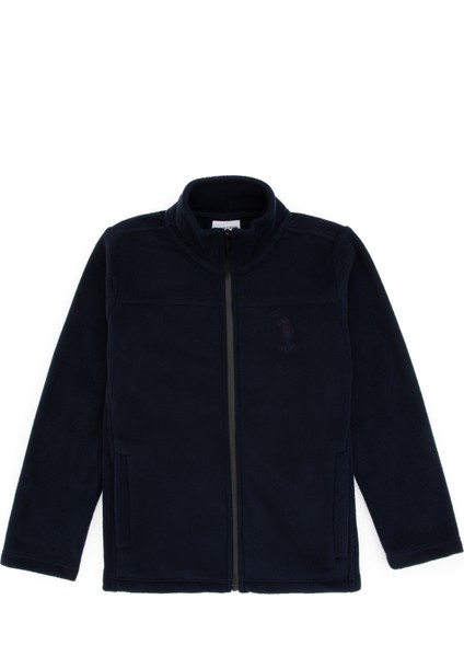 Kız Çocuk Açık Lacivert Hırka (Örme) 50317875-VR059