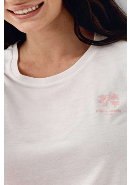 9085 Kadın Beyaz Uzun Kollu Yuvarlak Yaka Pijama Takımı indirimleri