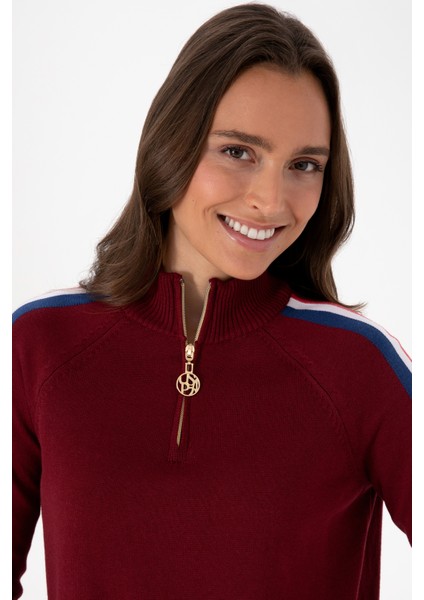 Kadın Bordo Kazak /triko 50314691-VR014 fiyatları