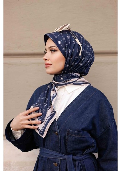 Q Serisi Eşarp Lacivert fırsatları