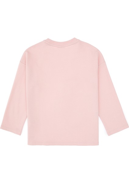 Kız Çocuk Pudra Sweatshirt 50317921-VR042 modelleri