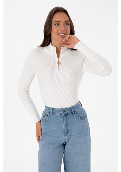 Kadın Ekru Kazak /triko 50316869-VR019 modelleri