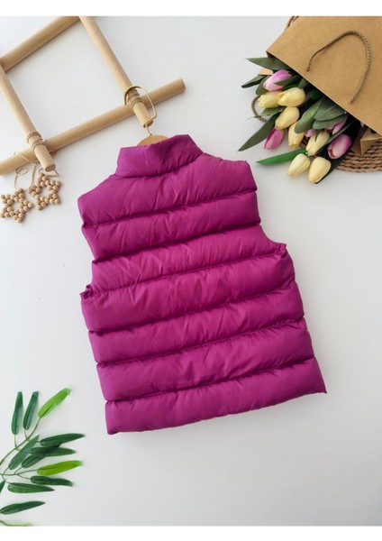 Minigimin Cicileri Cepli Unisex Şişme yelek - Mor fiyatları