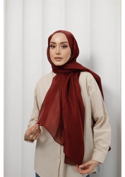 Abiye Şal Bordo