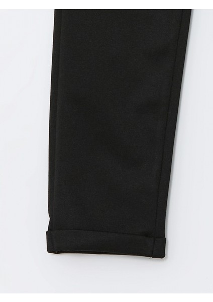 Lcw Vision Siyah Beli Lastikli Basic Erkek Çocuk Pantolon modelleri