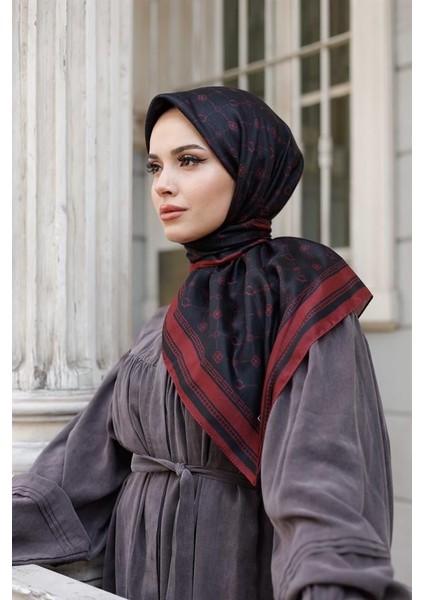 Q Serisi Eşarp Bordo modelleri
