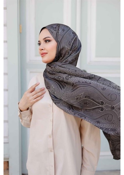 Etro Desen Premium Şal Antrasit modelleri