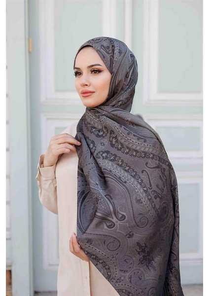 Etro Desen Premium Şal Antrasit fırsatları
