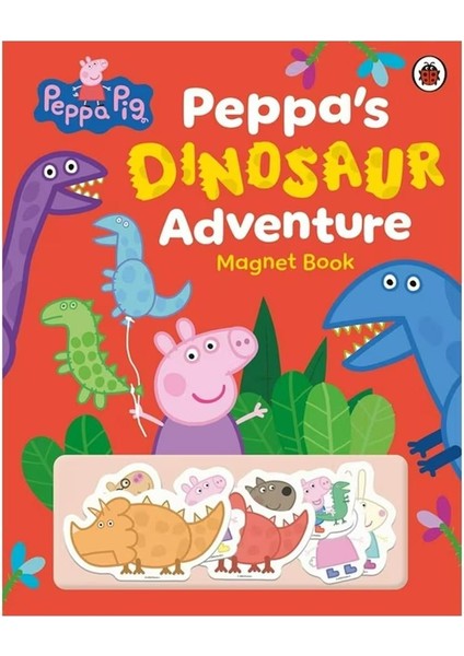 Peppa Pig - Peppas Dinosaur Adventure Magnet Book
