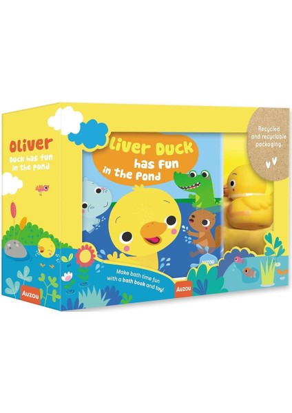 Oliver Duck Has Fun In The Pond