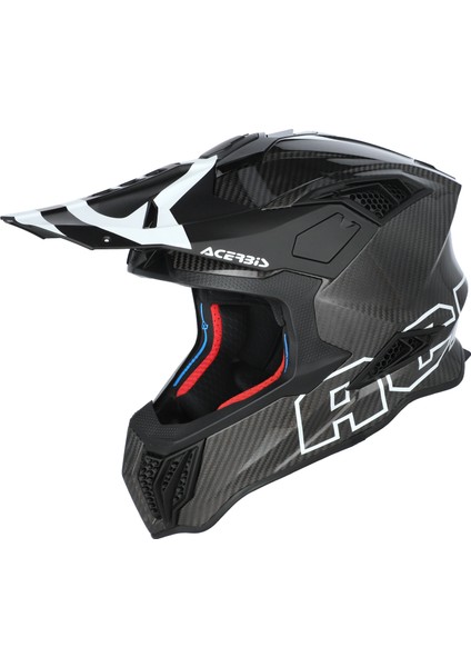 Airstrike-C Kask Siyah Beyaz