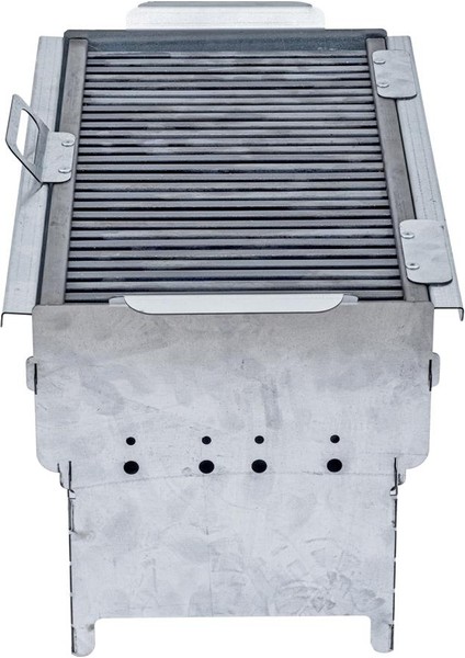 Katlanabilir Ayaklı Portatif Mangal - Paslanmaz - Argeus - Büyük - Taşıma Çantalı modelleri