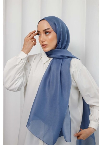 Abiye Şal Açık Indigo modelleri
