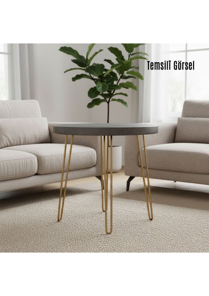 Martı Gold Altın Metal Sehpa Masa Ayağı 41 cm Tekli Dayanıklı Mobilya Destek Yükseltici Ayak Modeli modelleri