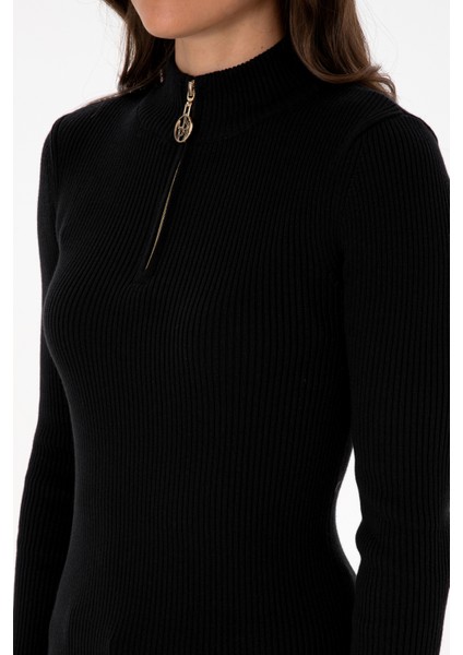 Kadın Siyah Kazak /triko 50316869-VR046