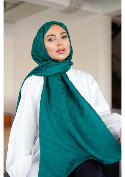 Dama Desen Şal Zümrüt fırsatları