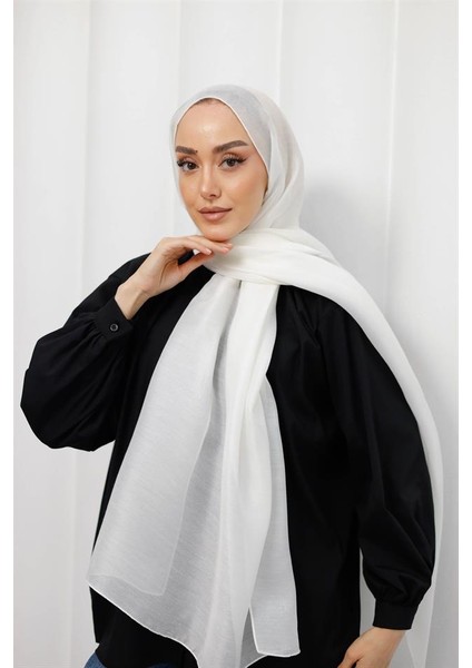 Abiye Şal Beyaz modelleri