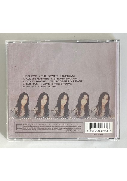Cher Believe CD (Orijinal Dönem Baskı Cd) fiyatları