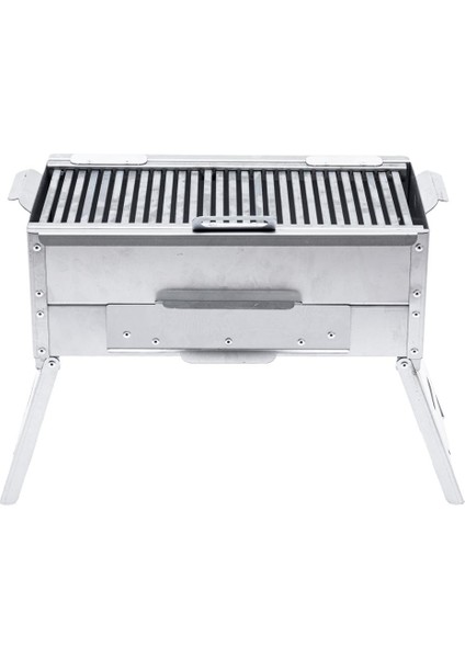 Katlanır Ayaklı Mangal - Argeus - Paslanmaz - Mühürleme Izgaralı - Kül Hazneli fiyatları
