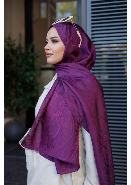 Etro Desen Premium Şal Mürdüm indirimleri