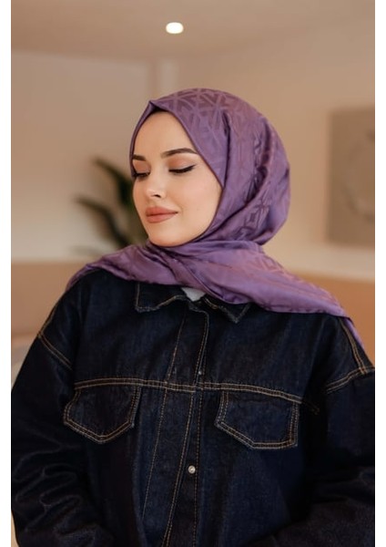 Ipeksi Jakar Deluxe Şal Mor