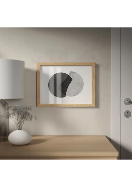 Rödalm Ahşap Çerçeve Meşe Görünümlü 30 x 40 Cm modelleri