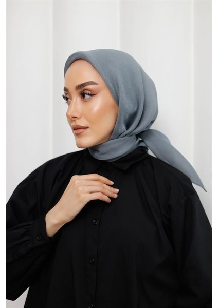 Abiye Eşarp Antrasit modelleri