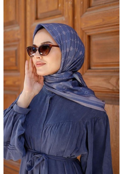 Q Serisi Eşarp Indigo fırsatları